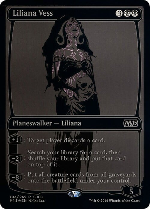 Liliana Vess Card Front