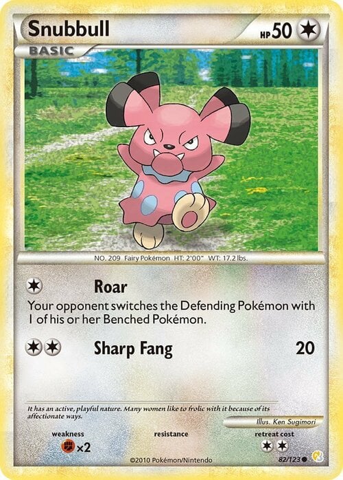 Snubbull Card Front