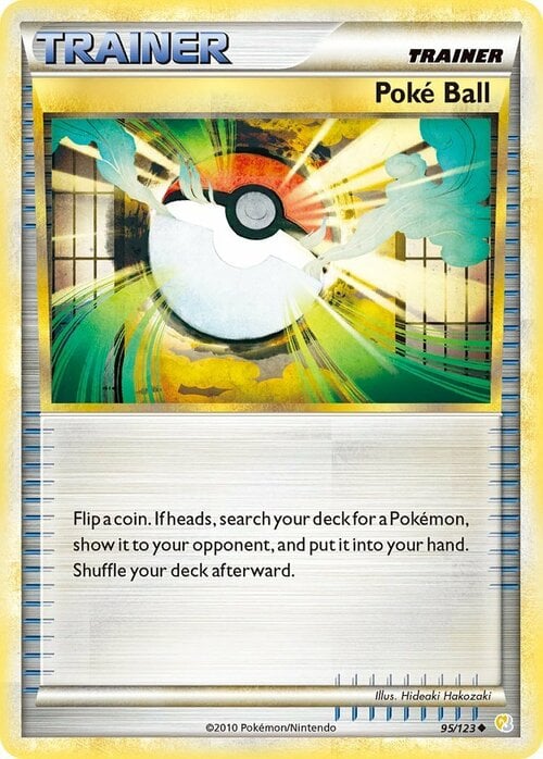 Poké Ball Card Front