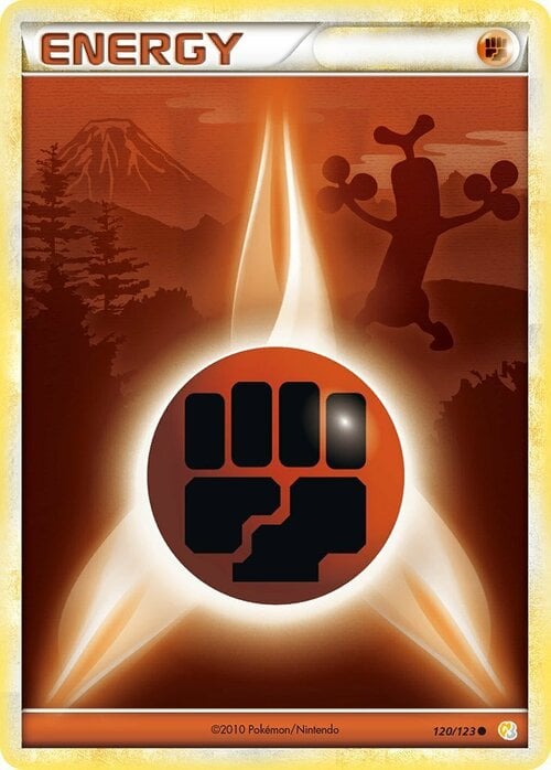 Fighting Energy Card Front