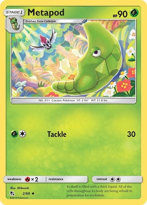Metapod [Tackle] Card Front