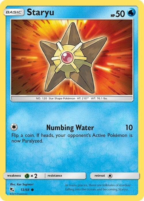Staryu [Numbing Water] Frente
