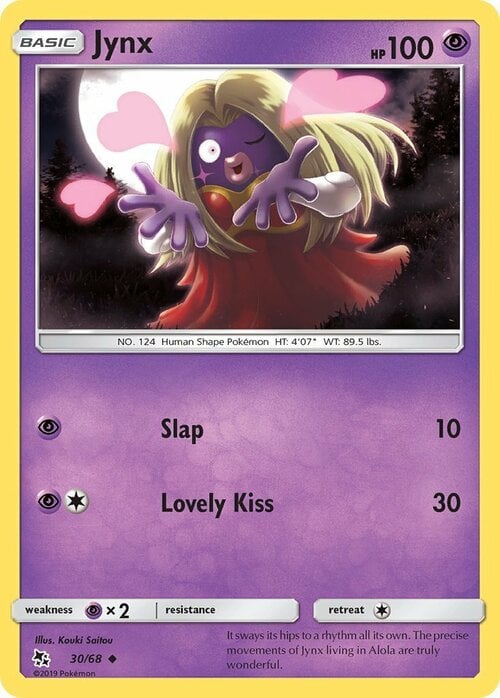 Jynx [Slap | Lovely Kiss] Card Front