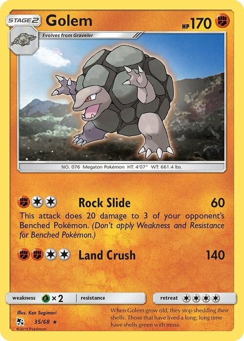 Golem Card Front