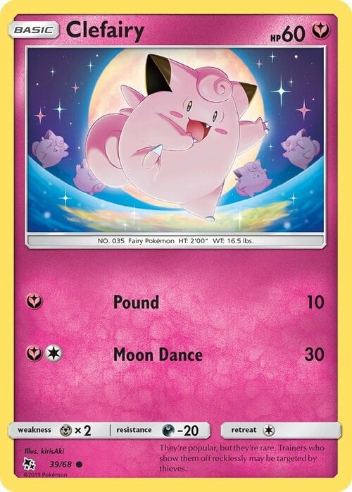 Clefairy [Pound | Moon Dance] Card Front