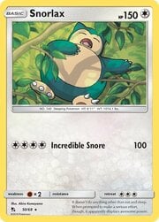 Snorlax [Incredible Snore]