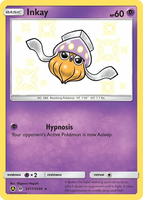 Inkay [Hypnosis] Card Front