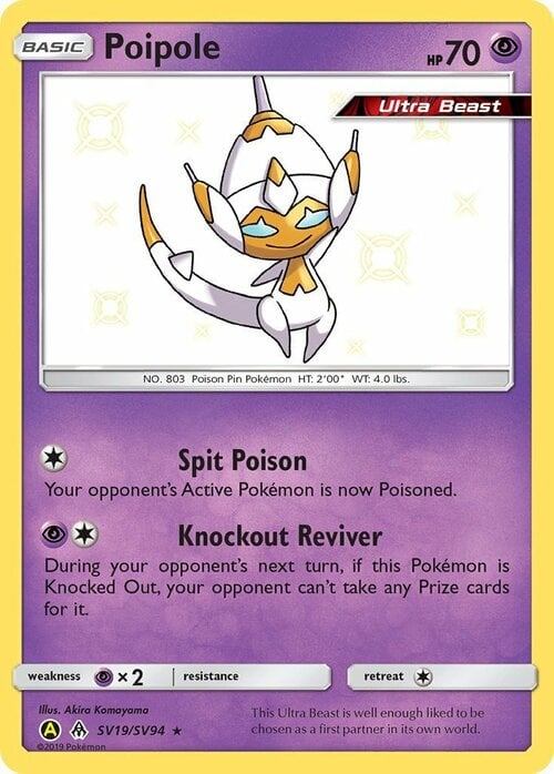 Poipole [Spit Poison | Knockout Reviver] Card Front