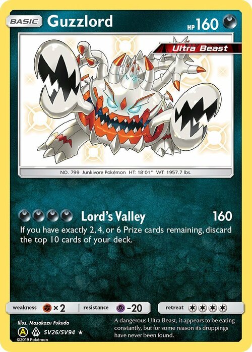 Guzzlord Card Front