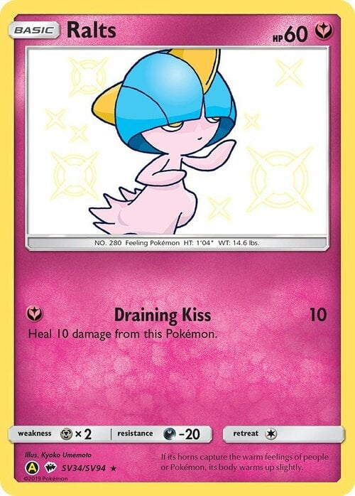 Ralts Card Front