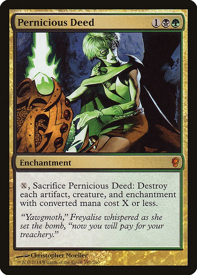 Magic: The Gathering – Pernicious Deed (Azione Malvagia) – Mythic Rare Da Conspiracy (CNS) - 3