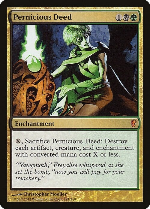 Pernicious Deed Card Front