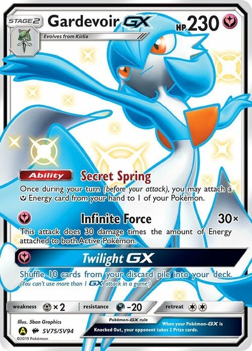 Gardevoir GX Card Front