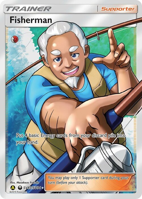 Fisherman Card Front