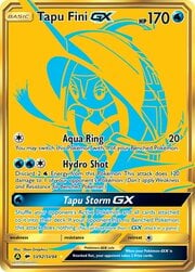 Tapu Fini GX [Aqua Ring | Hydro Shot | Tapu Storm GX]