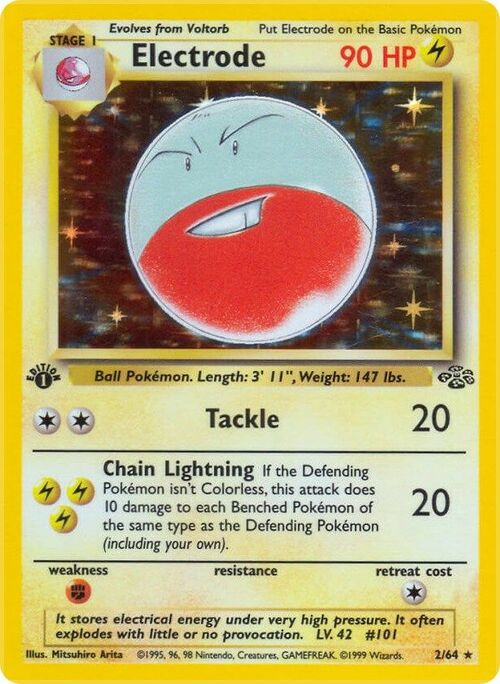 Electrode Card Front