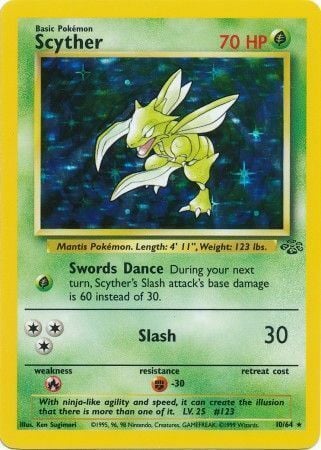 Scyther Card Front