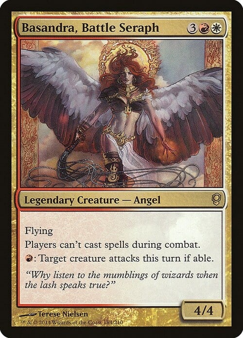 Basandra, Battle Seraph Card Front