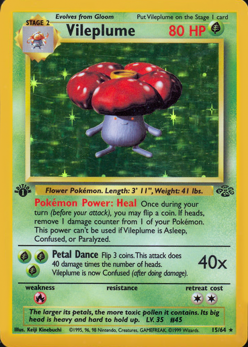 Vileplume Card Front