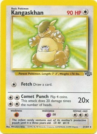 Kangaskhan Card Front