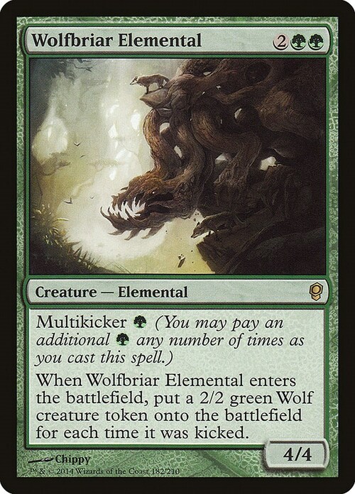 Wolfbriar Elemental Card Front