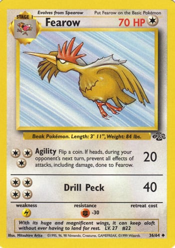 Fearow Card Front