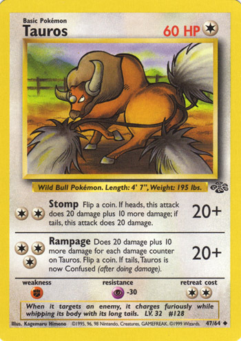 Tauros Card Front