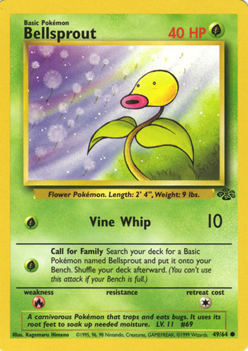 Bellsprout Card Front