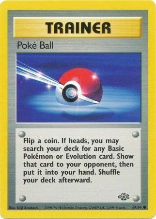 Poké Ball Card Front