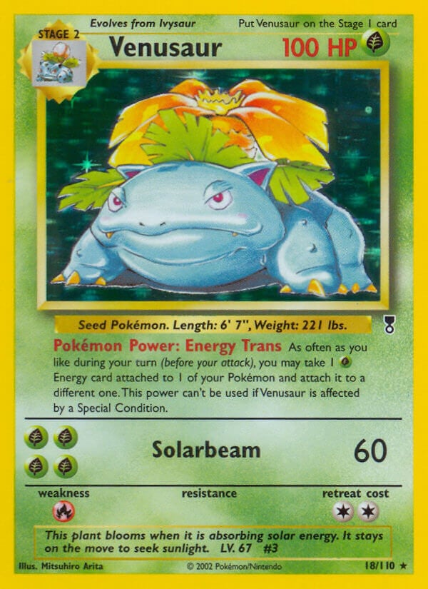 Venusaur Legendary Collection Pokémon CardTrader
