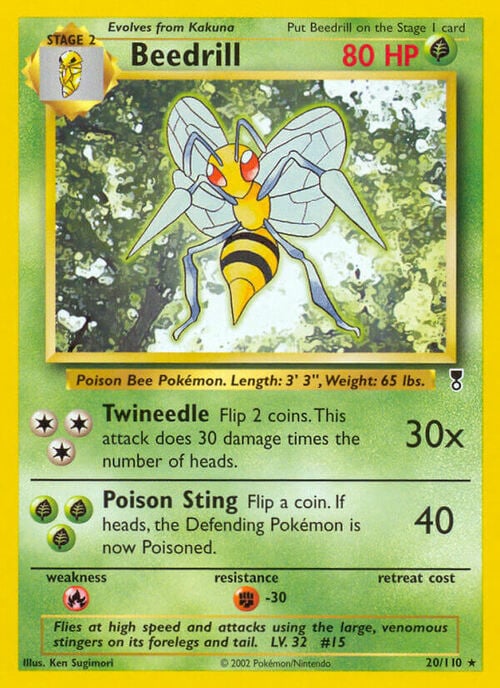 Beedrill Card Front