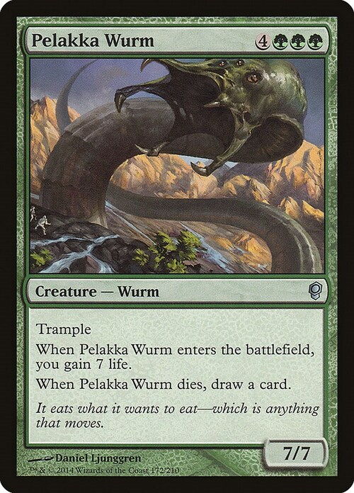 Pelakka Wurm Card Front