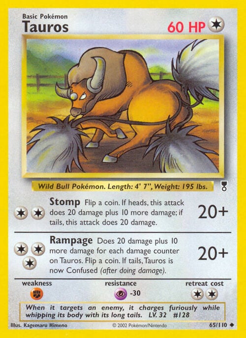 Tauros Card Front