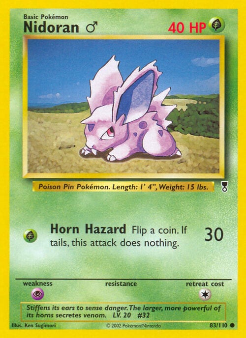 Nidoran ♂ Card Front