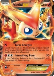 Victini EX [Turbo Energize | Intensifying Burn]