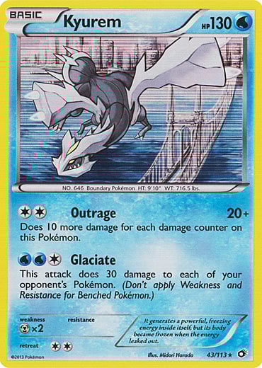Kyurem Card Front
