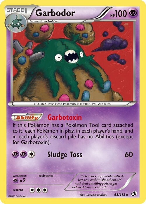 Garbodor Card Front