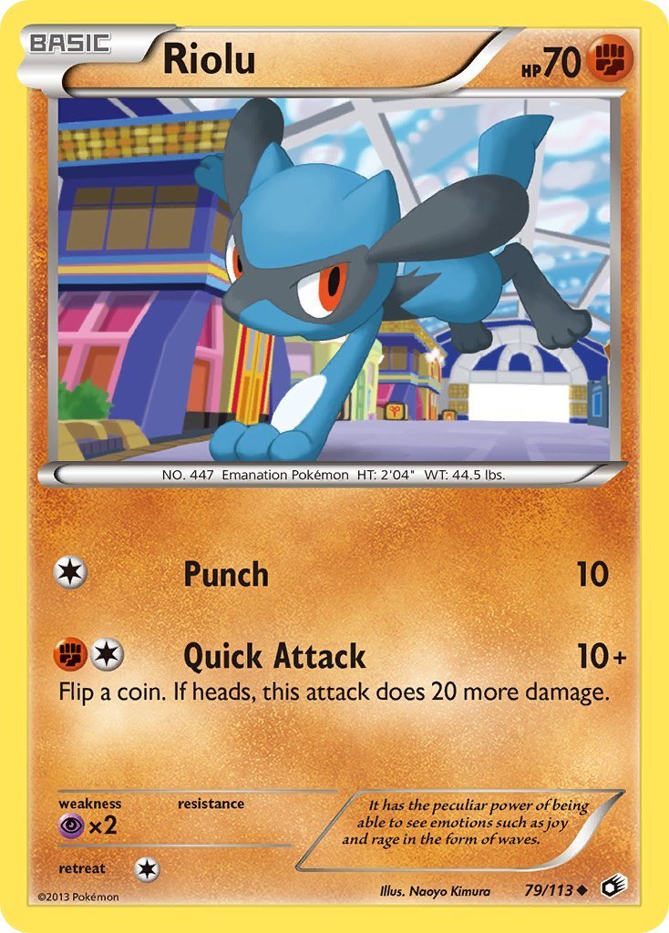 Riolu Evolution Cards