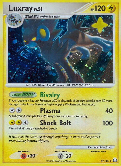 Luxray Lv.51 Card Front