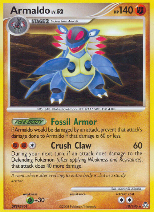Armaldo  [Fossil Armor | Crush Claw] Il Risveglio dei Miti | Pokémon |  CardTrader