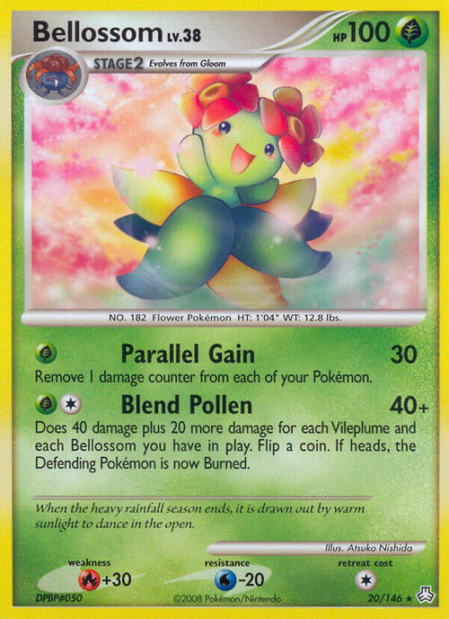 Bellossom Lv.38 Card Front