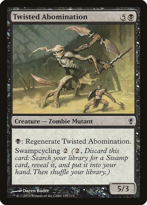 Abominio Folle Card Front