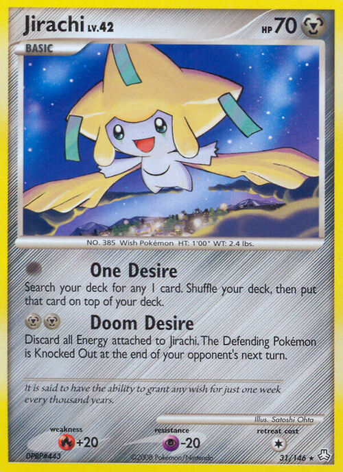 Jirachi Lv.42 Card Front