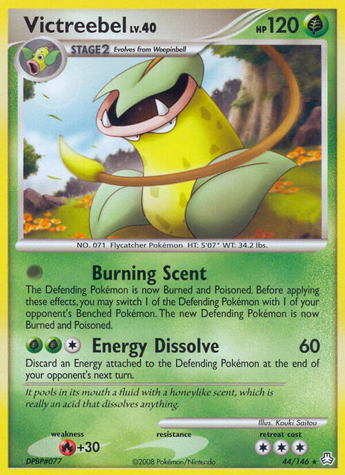 Victreebel Lv.40 Card Front