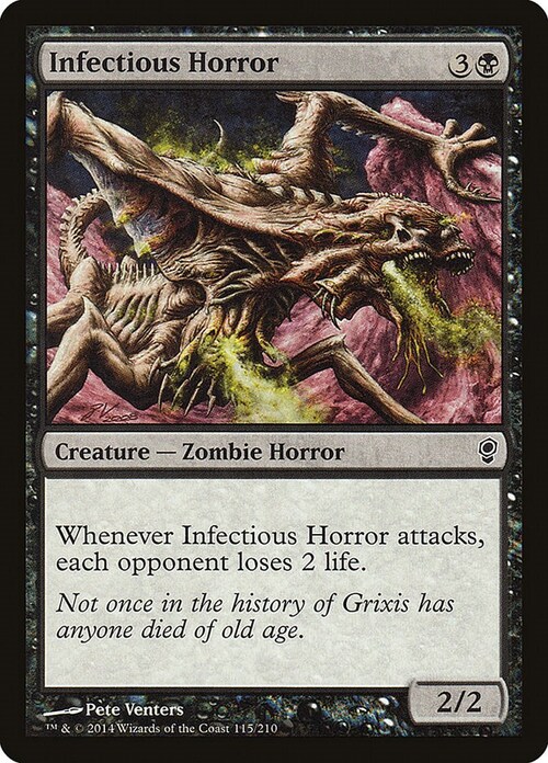 Orrore Infetto Card Front