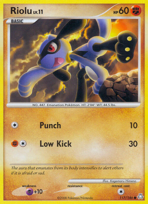 Riolu Lv.11 Card Front