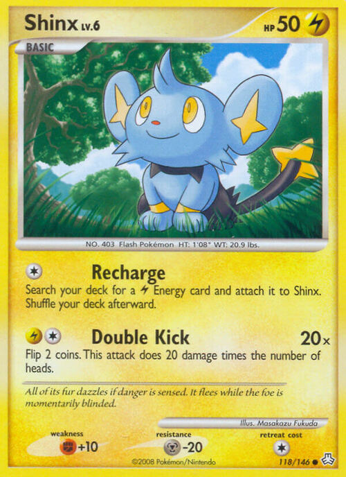 Shinx Lv.6 Card Front