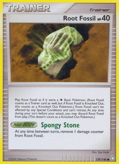 Root Fossil Card Front