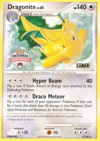 Dragonite Card Front