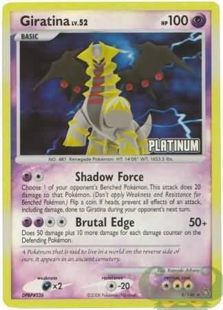 Giratina - Reverse Holo Card Front